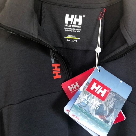 NWT Helly Hansen Men’s HP Half-Zip Pullover XL - Picture 7 of 8